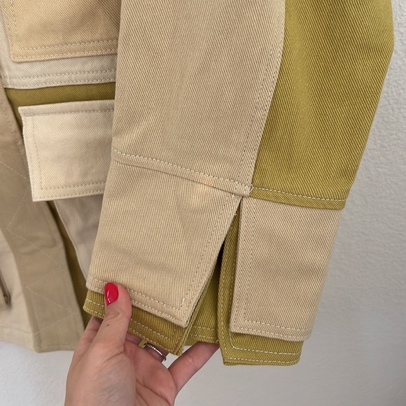 *Zara* Gabardine Patchwork Jacket, Small - Worn once! - Picture 11 of 11